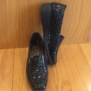 Mephisto Air Jet  cushion Black croc pattern